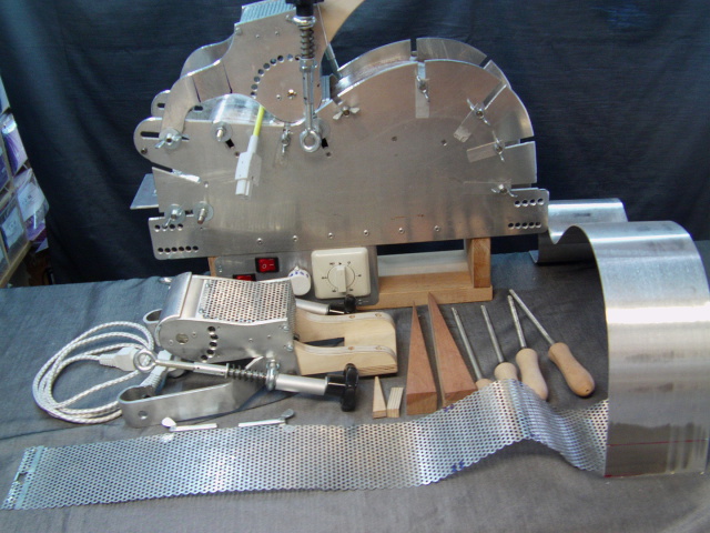 Wichmann Biegemaschine Gitarren Zargen biegen Hamburg Michael Wichmann, sides bending machine, dobladora de aros